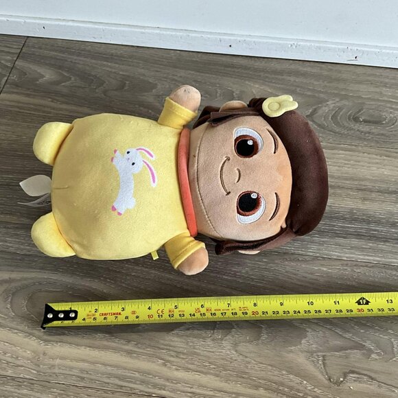 Squishmallows Doll 10" Cocomelon NINA Hughes Plush with Rabbit PJs - Picture 3 of 3